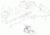Toro 71227 (16-38HXL) - 16-38HXL Lawn Tractor, 2003 (230000001-230999999) Ersatzteile HYDRO TRANSAXLE CONTROLS ASSEMBLY