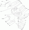 Toro 71227 (16-38HXL) - 16-38HXL Lawn Tractor, 2004 (240000001-240999999) Ersatzteile 38IN DECK ASSEMBLY
