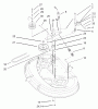Toro 71227 (16-38HXL) - 16-38HXL Lawn Tractor, 2004 (240000001-240999999) Ersatzteile 38IN DECK BLADE DRIVE AND BRAKING ASSEMBLY