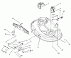 Toro 71227 (16-38HXL) - 16-38HXL Lawn Tractor, 2004 (240000001-240999999) Ersatzteile 38IN DECK ENGAGEMENT ASSEMBLY