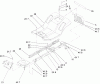 Toro 71227 (16-38HXL) - 16-38HXL Lawn Tractor, 2004 (240000001-240999999) Ersatzteile FRAME AND BODY ASSEMBLY