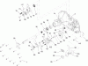 Toro 71227 (16-38HXL) - 16-38HXL Lawn Tractor, 2004 (240000001-240999999) Ersatzteile SIDE HOUSING AND BEARING ASSEMBLY TRANSAXLE NO. 104-1760