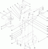 Toro 79104 - 44" Vacuum Bagger, XL Series Lawn Tractors, 2010 (310000001-310999999) Ersatzteile DRIVE COMPONENT ASSEMBLY
