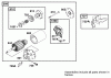Toro 71233 (17-44HXL) - 17-44HXL Indy Special Edition Lawn Tractor, 2001 (210000001-210999999) Ersatzteile STARTER ASSEMBLY BRIGGS AND STRATTON MODEL 312777-0128-E1