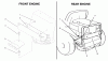 Toro 79117 - 38" Easy Empty Bagger, XL Series Lawn Tractors, 1997 (7900001-7999999) Ersatzteile MOUNTING HARDWARE