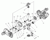 Toro 71233 (17-44HXL) - 17-44HXL Indy Special Edition Lawn Tractor, 2002 (220000001-220999999) Ersatzteile GEAR ASSEMBLY