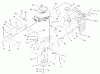 Toro 71233 (17-44HXL) - 17-44HXL Indy Special Edition Lawn Tractor, 2003 (230000001-230999999) Ersatzteile ENGINE SYSTEM ASSEMBLY