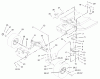 Toro 71233 (17-44HXL) - 17-44HXL Indy Special Edition Lawn Tractor, 2003 (230000001-230999999) Ersatzteile STEERING COMPONENT ASSEMBLY