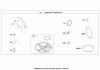 Toro 71253 (XL 440H) - XL 440H Lawn Tractor, 2008 (280000001-280999999) Ersatzteile CARBURETOROVERHAUL KIT (NIKKI) BRIGGS AND STRATTON MODEL 31P777-0133-E1