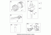 Toro 71253 (XL 440H) - XL 440H Lawn Tractor, 2008 (280000001-280999999) Ersatzteile CRANKSHAFT ASSEMBLY BRIGGS AND STRATTON MODEL 31P777-0133-E1