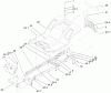 Toro 71253 (XL 440H) - XL 440H Lawn Tractor, 2008 (280000001-280999999) Ersatzteile FRAME AND BODY ASSEMBLY