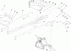 Toro 71253 (XL 440H) - XL 440H Lawn Tractor, 2008 (280000001-280999999) Ersatzteile TRANSAXLE INSTALLATION ASSEMBLY