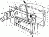 Toro 79117 - 38" Easy Empty Bagger, XL Series Lawn Tractors, 2011 (311000001-311999999) Ersatzteile EASY-EMPTY GRASS CATCHER ASSEMBLY