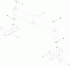 Toro 71254 (XLS 380) - XLS 380 Lawn Tractor, 2012 (SN 312000001-312999999) Ersatzteile FRONT AXLE ASSEMBLY