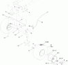 Toro 71254 (XLS 380) - XLS 380 Lawn Tractor, 2012 (SN 312000001-312999999) Ersatzteile FRONT WHEEL AND AXLE ASSEMBLY