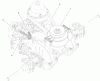 Toro 71254 (XLS 380) - XLS 380 Lawn Tractor, 2012 (SN 312000001-312999999) Ersatzteile TRANSMISSION ASSEMBLY NO. 121-3956