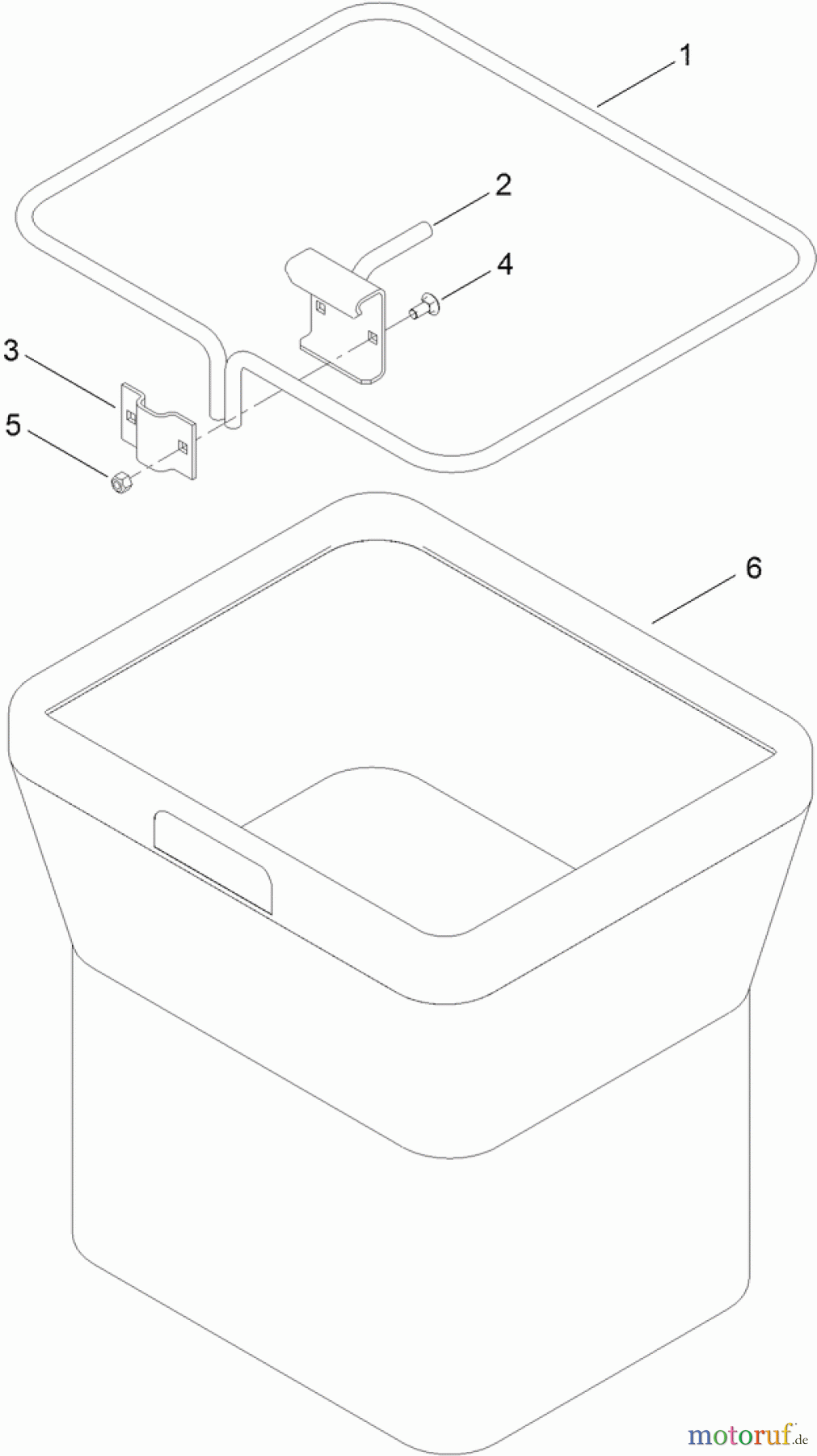 Toro Neu Accessories, Mower 79118 - Toro Twin Soft Bagger, XLS Lawn Tractor, 2013 (SN 313000001-313999999) BAG ASSEMBLY NO. 112-3994