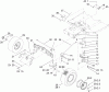 Toro 71257 (XL 320) - XL 320 Lawn Tractor, 2009 (290000001-290999999) Ersatzteile STEERING COMPONENT ASSEMBLY