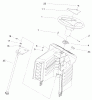 Toro 71282 (17-44HXLE) - 17-44HXLE Lawn Tractor, 2001 (210000001-210999999) Ersatzteile STEERING ASSEMBLY #2
