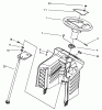Toro 71283 (17-44HXLE) - 17-44HXLE Lawn Tractor, 2002 (220010001-220999999) Ersatzteile STEERING ASSEMBLY