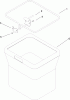 Toro 79155 - 48" and 52" Bagger, TITAN Zero-Turn-Radius Riding Mower, 2008 (280000001-280999999) Ersatzteile BAG ASSEMBLY NO. 112-3994