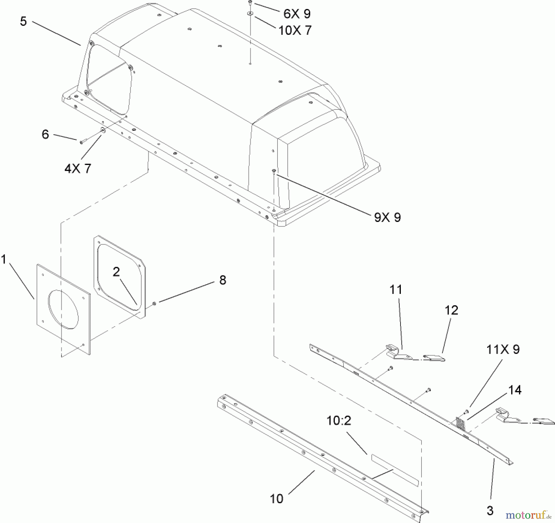 Toro Neu Accessories, Mower 79155 - Toro 48