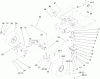 Toro 71286 (XL 440H) - XL 440H Lawn Tractor, 2005 (250000001-250999999) Ersatzteile STEERING ASSEMBLY
