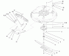 Toro 71300 (12-32XL) - 12-32XL Lawn Tractor, 2000 (200000001-200999999) Ersatzteile 32" DECK COMPONENTS ASSEMBLY #2