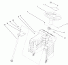 Toro 71300 (12-32XL) - 12-32XL Lawn Tractor, 2000 (200000001-200999999) Ersatzteile FIXED STEERING ASSEMBLY