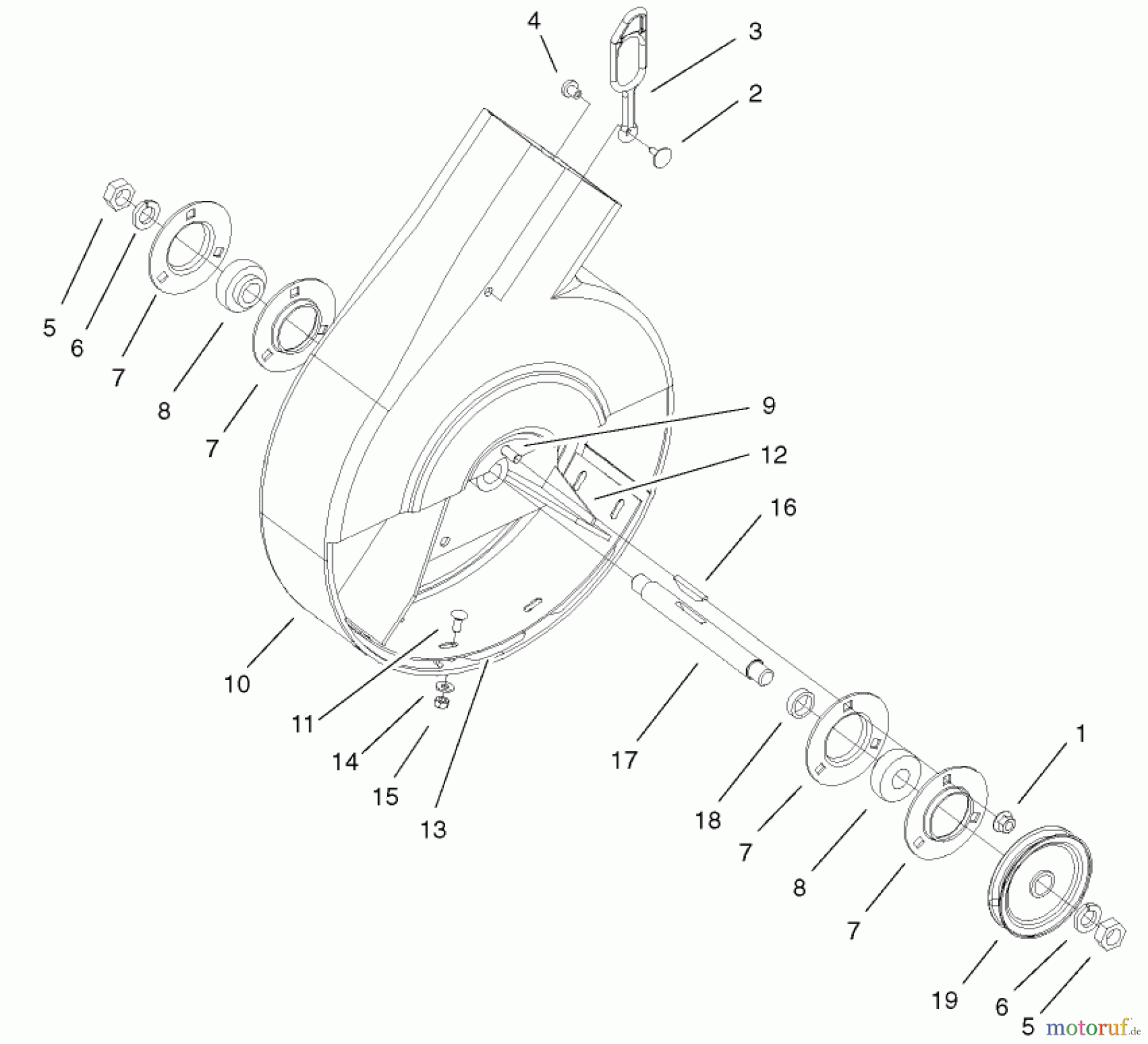 Toro Neu Accessories, Mower 79160 - Toro 44