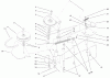 Toro 79160 - 44" Vac Bagger, TimeCutter ZX Riding Mowers, 2004 (240000001-240999999) Ersatzteile DRIVE COMPONENT ASSEMBLY