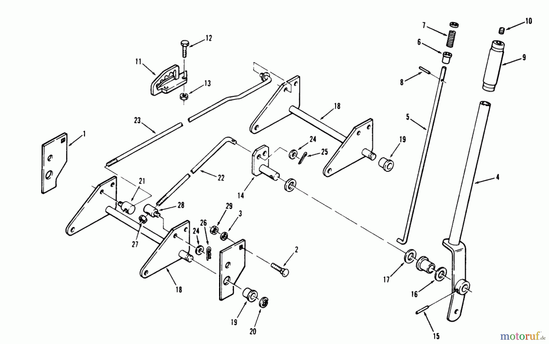 Toro Neu Mowers, Lawn & Garden Tractor Seite 1 72-10BP01 (A-100) - Toro A-100 36