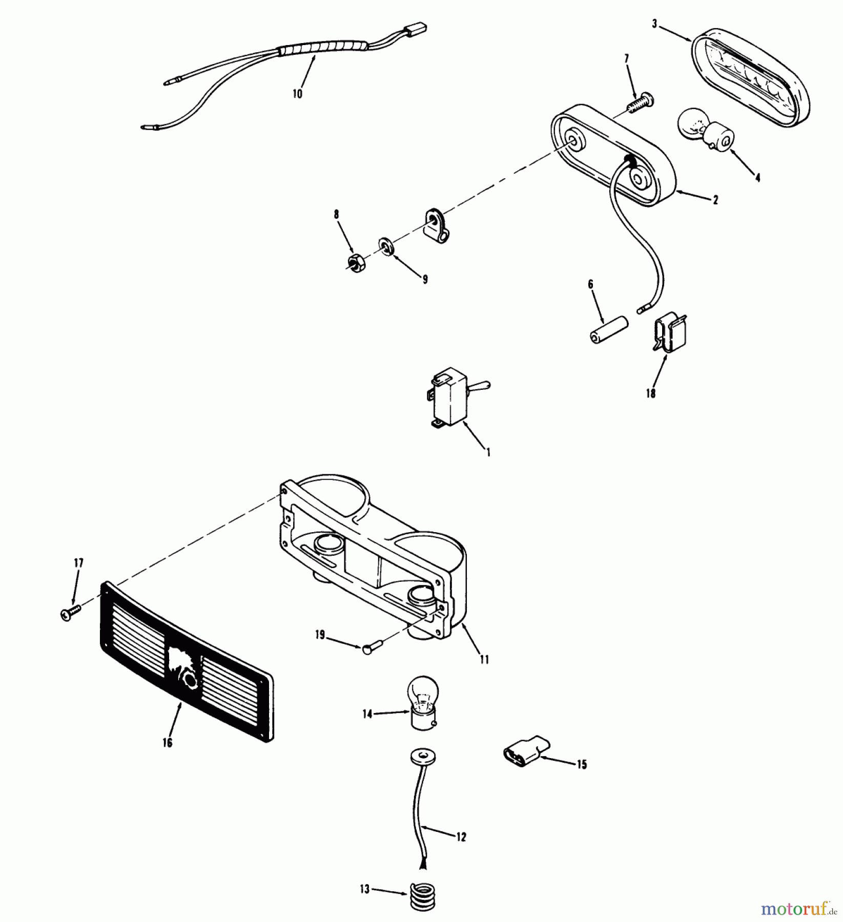 Toro Neu Mowers, Lawn & Garden Tractor Seite 1 72-10BP01 (A-100) - Toro A-100 36