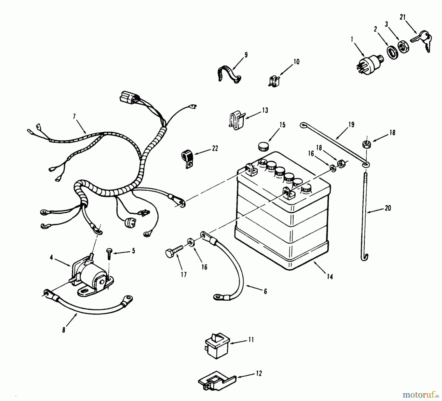 Toro Neu Mowers, Lawn & Garden Tractor Seite 1 72-10BP01 (A-100) - Toro A-100 36