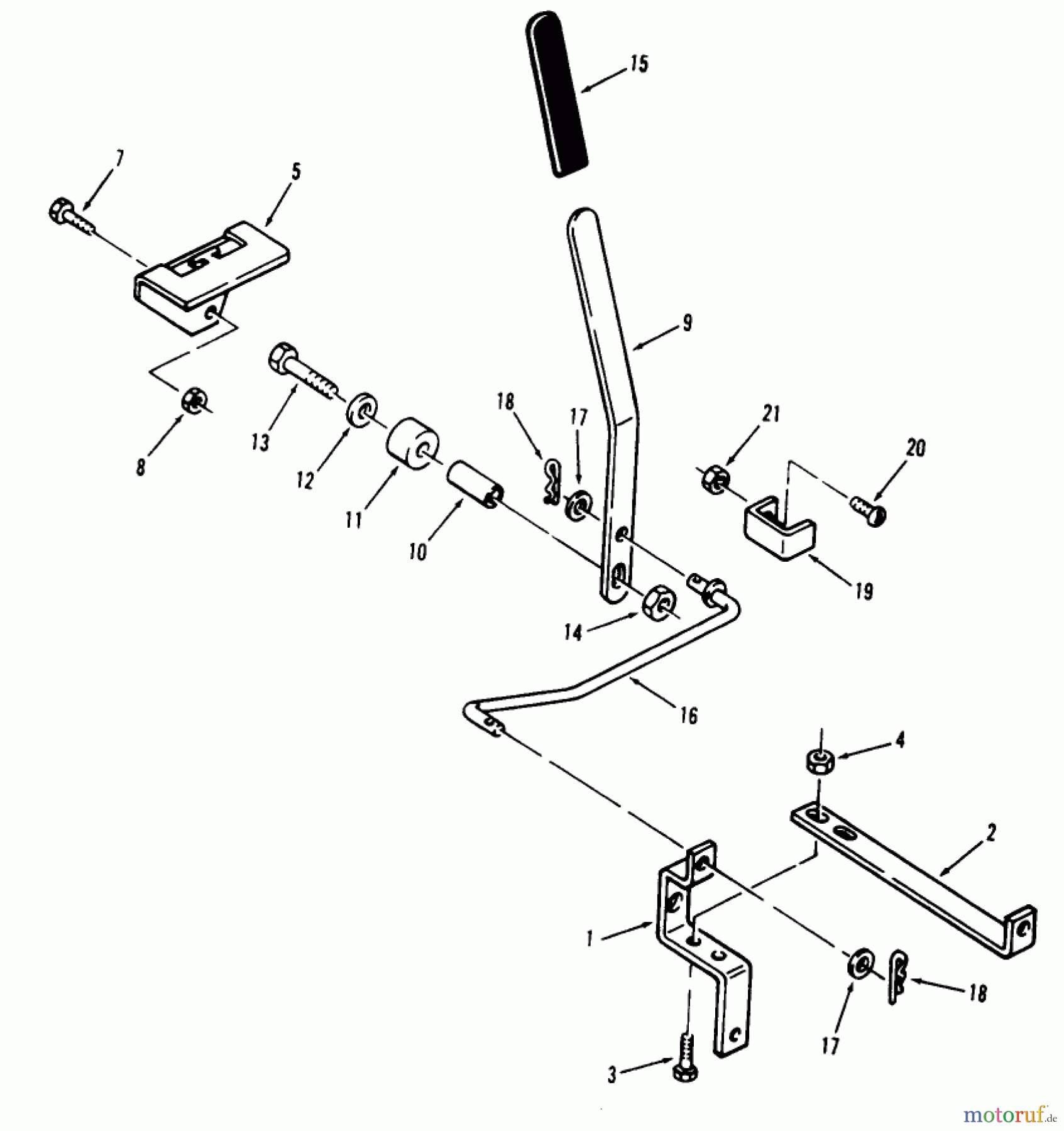 Toro Neu Mowers, Lawn & Garden Tractor Seite 1 72-10BP01 (A-100) - Toro A-100 36