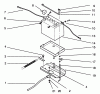 Toro 72040 (244-5) - 244-5 Yard Tractor, 1993 (3900001-3999999) Ersatzteile BATTERY ASSEMBLY