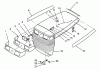 Toro 72040 (244-5) - 244-5 Yard Tractor, 1993 (3900001-3999999) Ersatzteile HOOD ASSEMBLY
