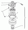 Toro 72041 (244-H) - 244-H Yard Tractor, 1993 (3900001-3999999) Ersatzteile CLUTCH ASSEMBLY 92-1686