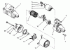 Toro 72041 (244-H) - 244-H Yard Tractor, 1993 (3900001-3999999) Ersatzteile STARTER ASSEMBLY