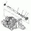 Toro 72042 (264-6) - 264-6 Yard Tractor, 1994 (4900001-4999999) Ersatzteile AXLE SHAFT