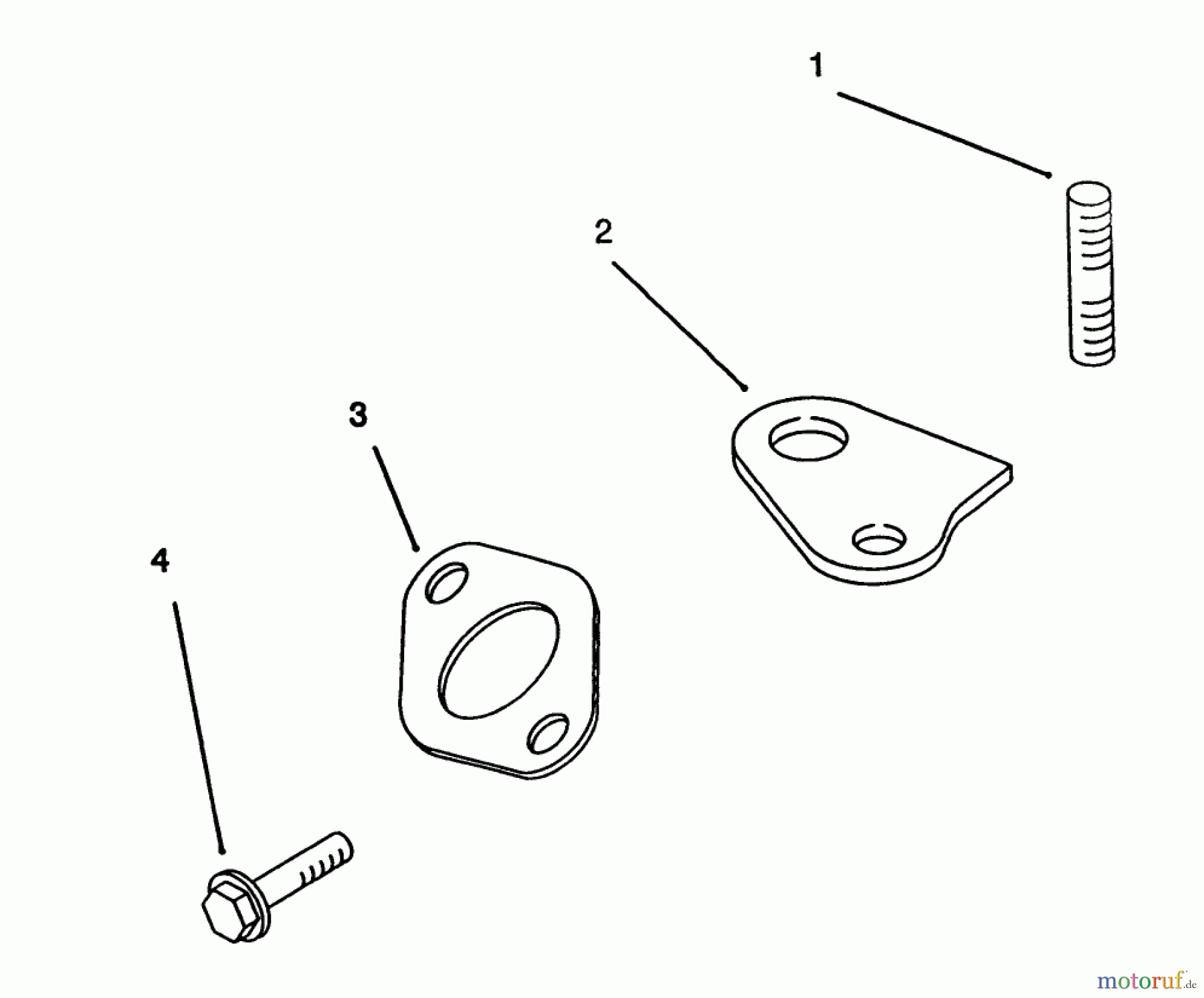 Toro Neu Mowers, Lawn & Garden Tractor Seite 1 72062 (264-6) - Toro 264-6 Yard Tractor, 1994 (4900001-4999999) CRANKSHAFT #2