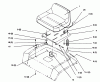 Toro 72042 (264-6) - 264-6 Yard Tractor, 1994 (4900001-4999999) Ersatzteile SEAT