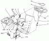 Toro 72042 (264-6) - 264-6 Yard Tractor, 1994 (4900001-4999999) Ersatzteile STEERING WHEEL AND TILT