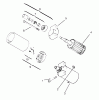Toro 72103 (268-H) - 268-H Yard Tractor, 1995 (5900001-5900600) Ersatzteile STARTING SYSTEM (KOHLER ENGINE CV14S-PS1472)