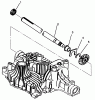 Toro 72043 (264-H) - 264-H Yard Tractor, 1996 (6900001-6999999) Ersatzteile AXLE SHAFT