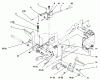 Toro 72043 (264-H) - 264-H Yard Tractor, 1996 (6900001-6999999) Ersatzteile CLUTCH AND BRAKE-GEAR