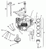 Toro 72043 (264-H) - 264-H Yard Tractor, 1996 (6900001-6999999) Ersatzteile CRANKCASE #2