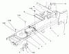 Toro 72043 (264-H) - 264-H Yard Tractor, 1996 (6900001-6999999) Ersatzteile FRAME