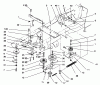 Toro 72043 (264-H) - 264-H Yard Tractor, 1996 (6900001-6999999) Ersatzteile GEAR DRIVE COMPONENTS
