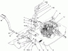 Toro 72043 (264-H) - 264-H Yard Tractor, 1996 (6900001-6999999) Ersatzteile HYDRO BRAKE